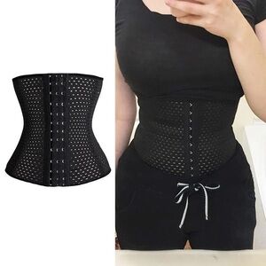 New HourglassGal Medium Original Everyday Waist Trainer in Black PRICE FIRM